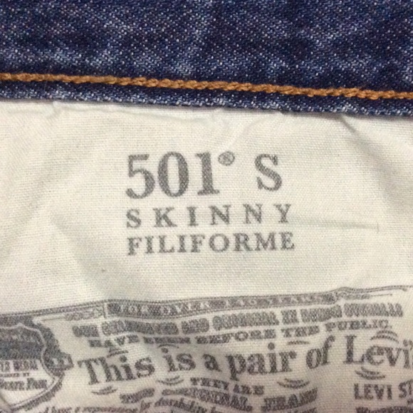 Levi’s 501s, Skinny Jeans, XX - Picture 6 of 7